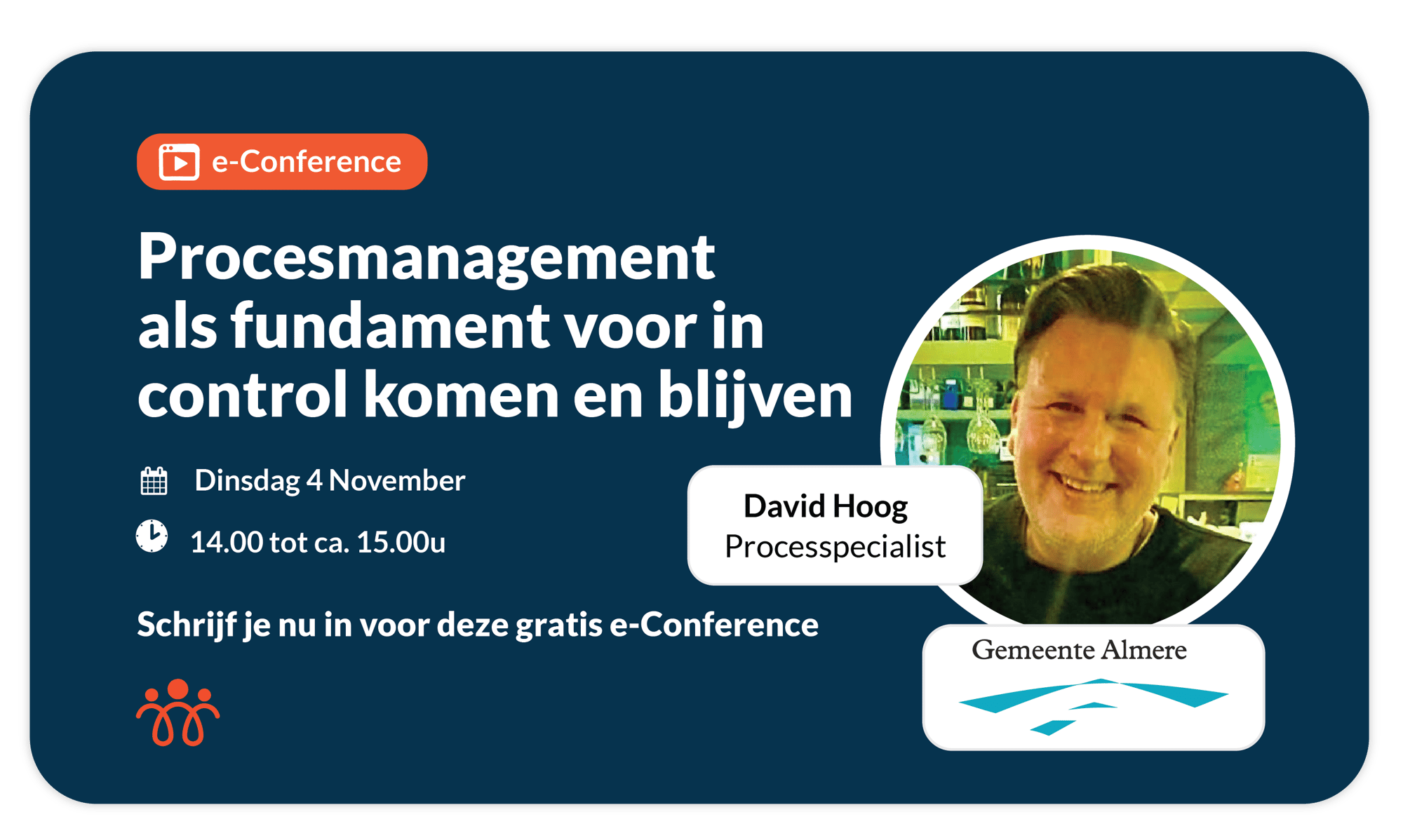 Econference Almere 25 - Website tile